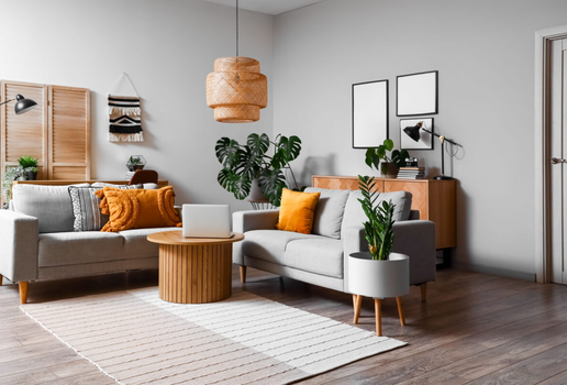 É possível inserir elementos na decoração que ajudem a trazer a energia da primavera para dentro de casa (Imagem: Pixel-Shot | Shutterstock)