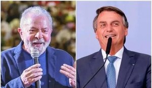 Lula Bolsonaro foto reproducao redes sociais