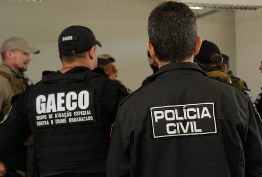 Gaeco e Polícia Civil participam das ações.