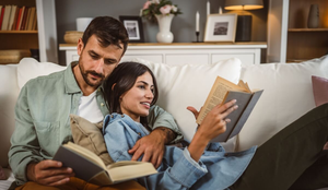 Os livros são capazes de aquecer o coração e trazer reflexões valiosas (Imagem: Miljan Zivkovic | Shutterstock)