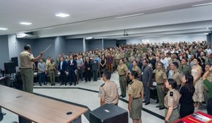 Solenidade promocao policiais pb