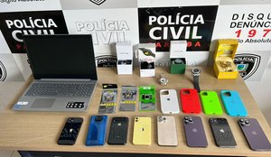 Operação prende homem por receptação de celulares roubados na PB