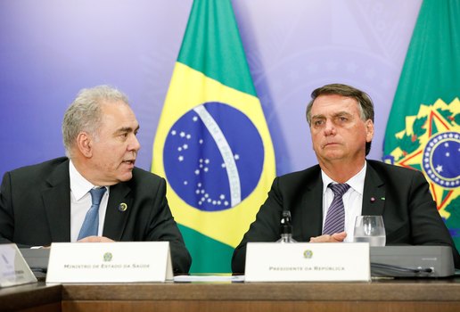 Marcelo Queiroga foi ministro da Saúde no governo de Jair Bolsonaro