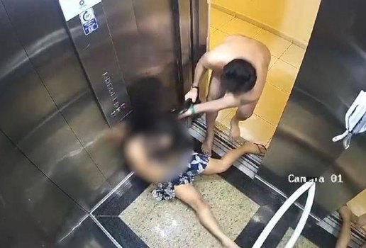 Mulher agredida em elevador teria pedido revogação de medida protetiva