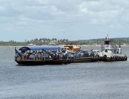 Balsa Cabedelo-Costinha, na Paraíba