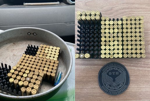 Polícia apreende mais de 100 munições com homem que atropelou idosa na PB