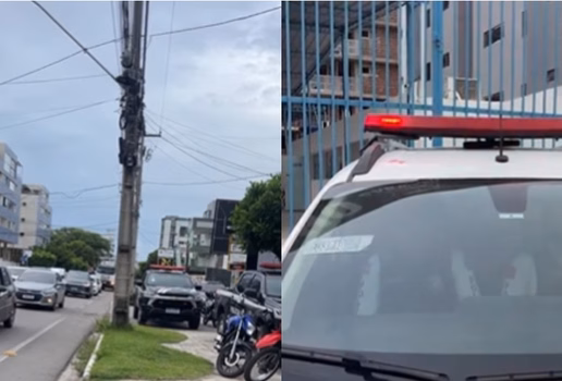 Imagens assassinado lava jato bessa