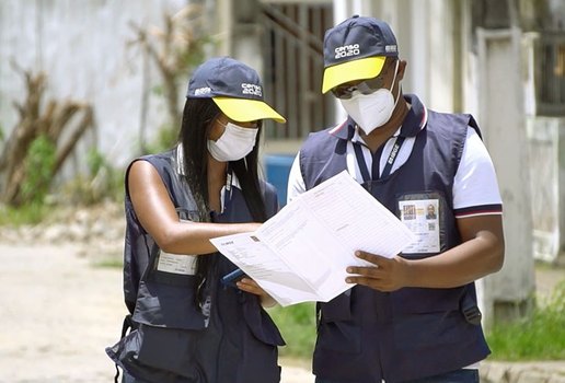 A coleta domiciliar do Censo Demográfico 2022 começou no dia 1º deste mês