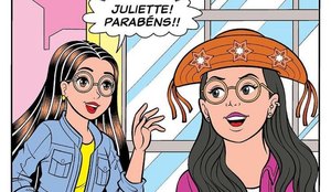 Juliette ganha personagem em tirinha assinada por Maurício de Sousa