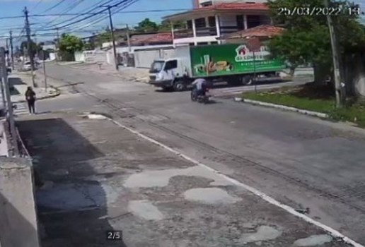 Motociclista não sofreu fraturas expostas