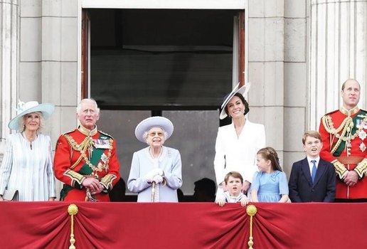 Rainha Elizabeth II celebra o Jubileu de Platina