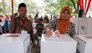 Eleicoes indonesia