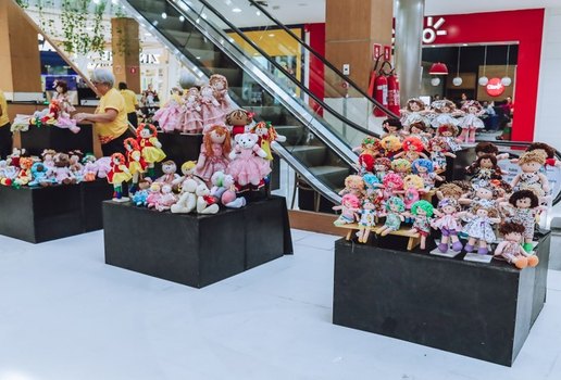 Feira de artesanado shopping