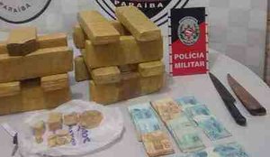 Policia Militar desarticula esquema do trafico que funcionava em um bar do Litoral Norte da Paraiba
