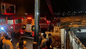 Incêndio chamou a atenção e assustou moradores da região