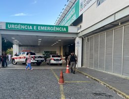 Jovem foi levada para o Hospital de Trauma de João Pessoa