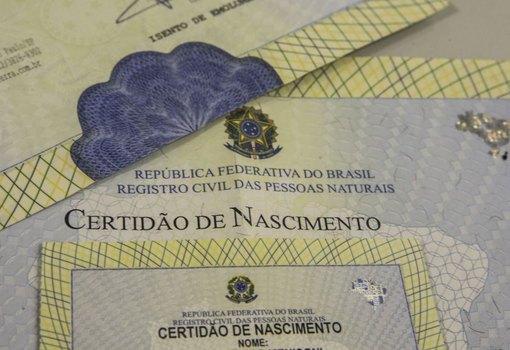 Certidão de nascimento é emitida de forma gratuita