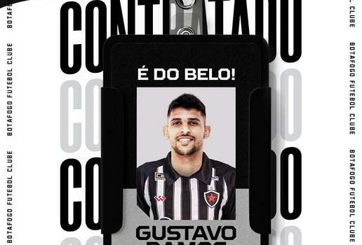 BOTAFOGO-PB ANUNCIA ATACANTE GUSTAVO RAMOS