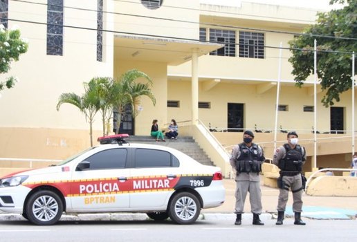 Polícia Militar da Paraíba, em João Pessoa.