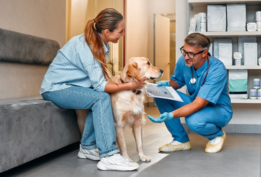 Escolher um bom veterinário é importante para a qualidade de vida do animal (Imagem: ORION PRODUCTION | Shutterstock)