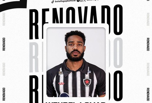 BOTAFOGO-PB RENOVA CONTRATO COM O ZAGUEIRO WENDEL LOMAR