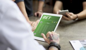 People bet soccer game match internet