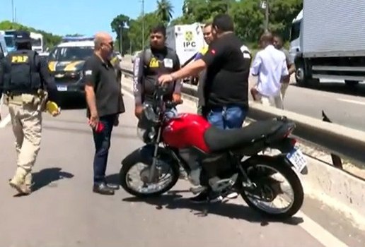 Acidente br 230 motociclista