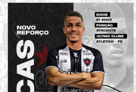 Lucas Reis é o novo camisa 9 do Belo