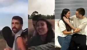 Casal separado em sequestro do Hamas se reencontra em Israel apos 2 anos