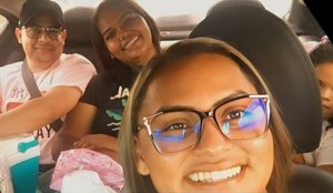 Família tirou selfie pouco antes de acidente fatal na Paraíba