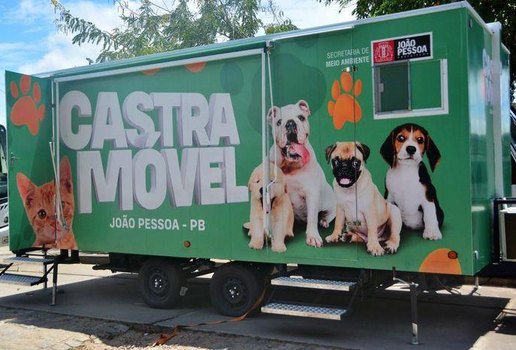João Pessoa inaugura serviço móvel de castração de animais