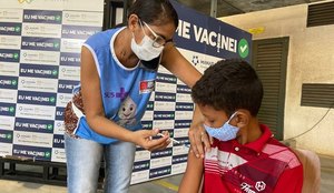 Dia 'C': Paraíba imuniza mais de 28 mil crianças contra a Covid-19