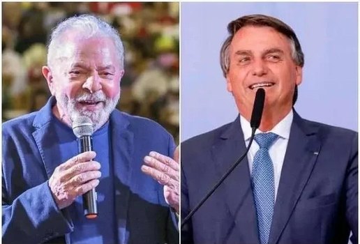 Lula Bolsonaro foto reproducao redes sociais