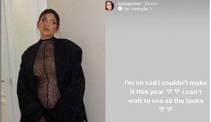Kylie Jenner anuncia que não vai comparecer ao Met Gala; entenda motivo