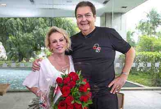 Faustao e Ana Maria Foto Fabio Rocha Gshow