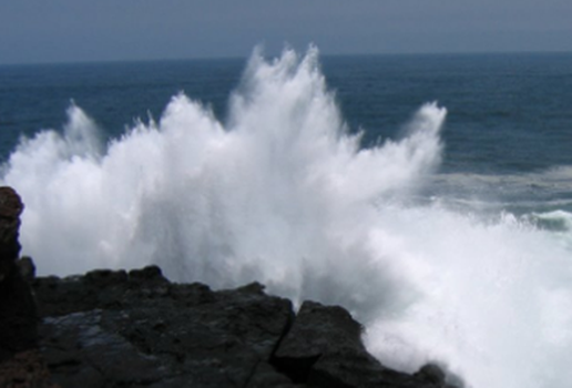 Marinha emite alerta de ressaca no litoral paraibano