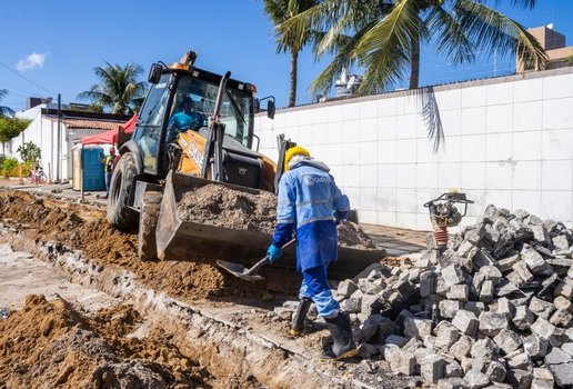 Obras da cagepa secom pb