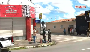 Homem agredido protesto