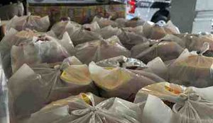 Policia Militar ja arrecadou mais de 25 toneladas de alimentos para doacao na Paraiba