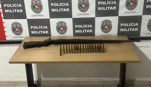 Fuzil apreensao gramame